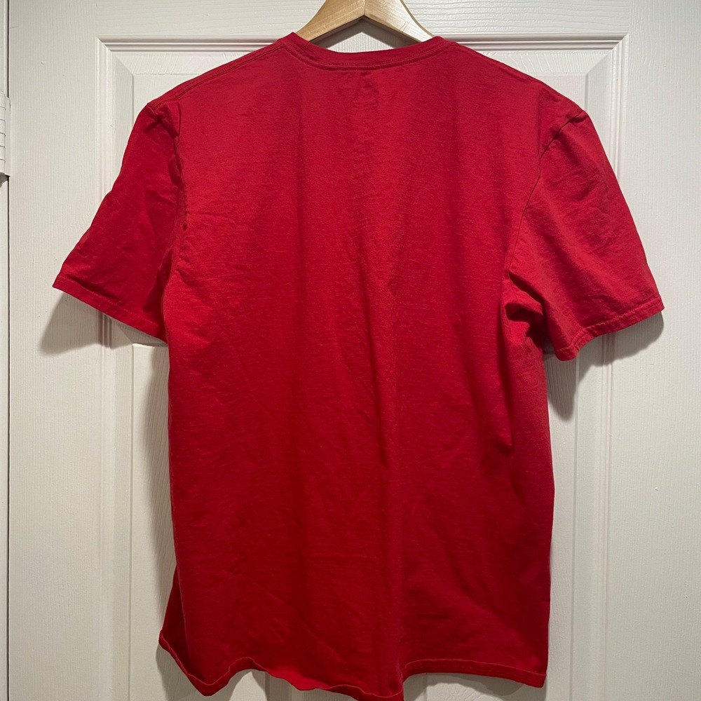 Fanatics Mens Texas Tech Graphic Tee Size XL Red Cotton Tortilla Toss Wreck Em - Picture 4 of 7